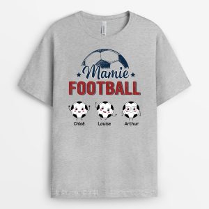T-shirt Maman Football Personnalise