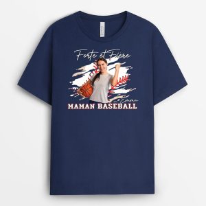 T-shirt Maman Forte Et Fiere Personnalise T-shirt Maman Forte Et Fiere Personnalise