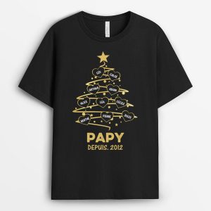 T-shirt Maman Papa Personnalise T-shirt Maman Papa Personnalise