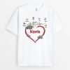 T-shirt Mamie Coeur Nature Personnalise