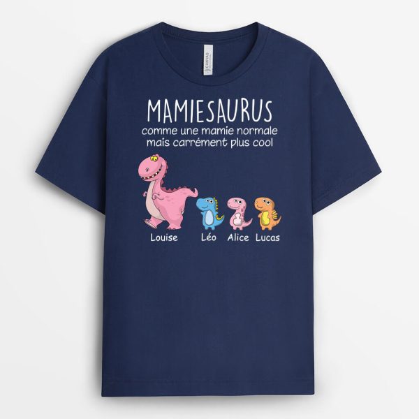 T-shirt Mamiesaurus Mamansaurus Plus Magnifique Personnalise