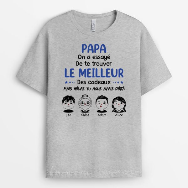 T-shirt Meilleur Cadeau De Maman Personnalise