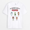 T-shirt Mes Personnes Favorites M&rsquo;appelle Maman Mamie Bonhommes Personnalise
