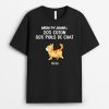T-shirt Mon Pyjama  80% De Poils De Chat Personnalise
