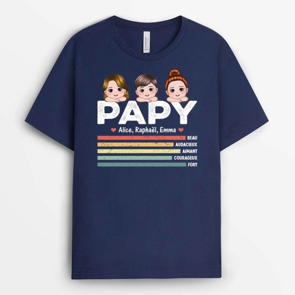 T-shirt Mots Pour Decrire Papa Personnalise