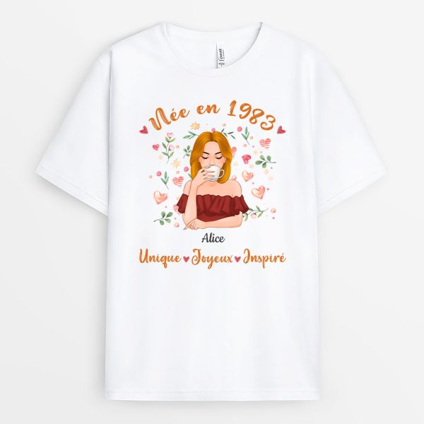 T-shirt Ne En 1993 Personnalise