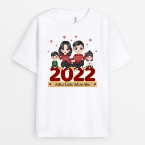 T-shirt Noel De Famille Personnalise