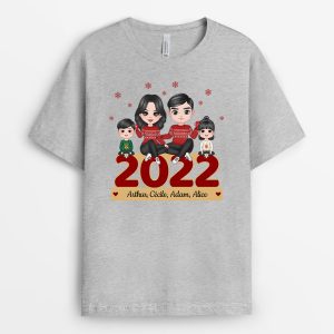 T-shirt Noel De Famille Personnalise