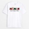 T-shirt Noel Maman Mamie Mot Style Personnalise