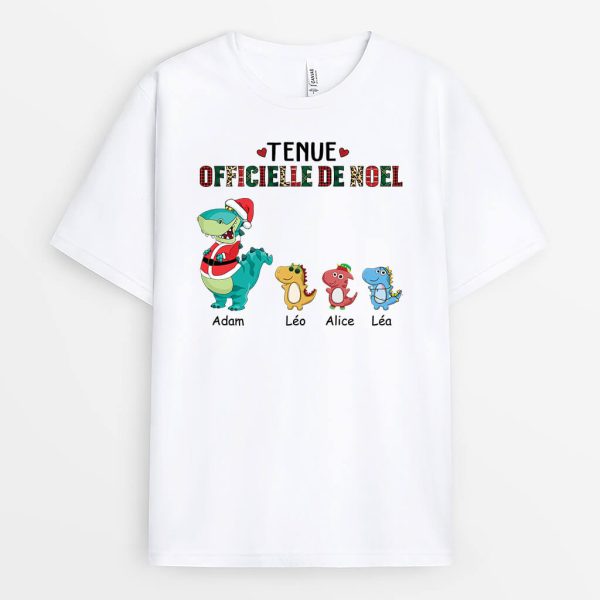 T-shirt Noel Officiel Personnalise