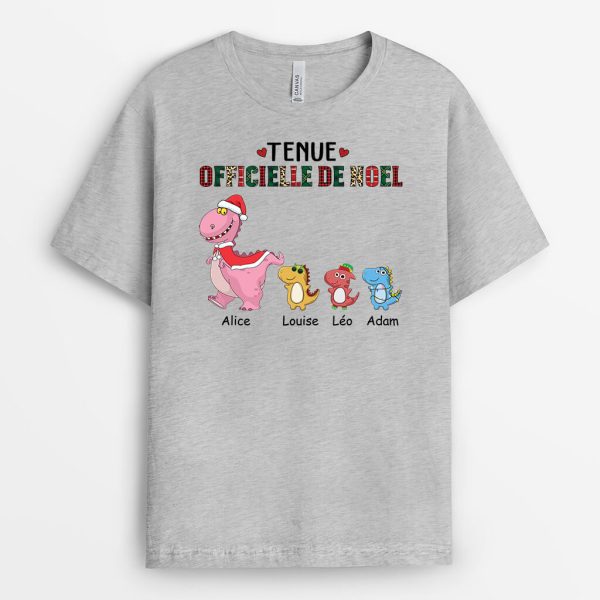 T-shirt Noel Officiel Personnalise