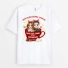 T-shirt Nous Allons Ensemble Comme Du Chocolat Chaud Et Des Guimauves Personnalise