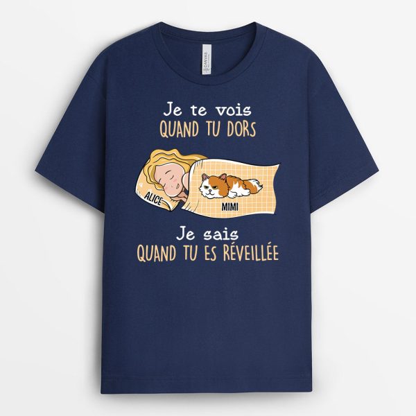 T-shirt On Te Voit Personnalise