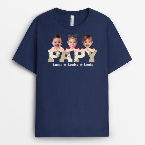 T-shirt Papa Personnalise