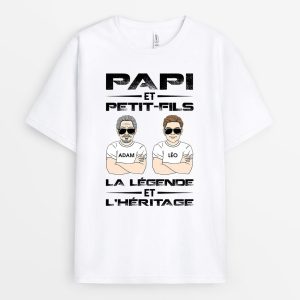 T-shirt Papa et Fils Personnalise