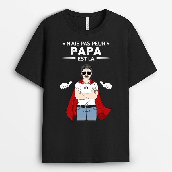 T-shirt Papi Papa Est La Personnalise