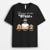 T-shirt Promeneur Officiel De Chien Personnalise