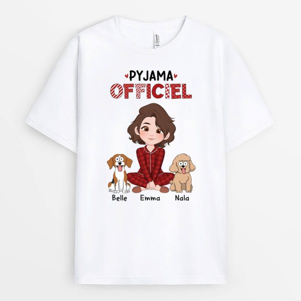 T-shirt Pyjama Officiel Personnalise