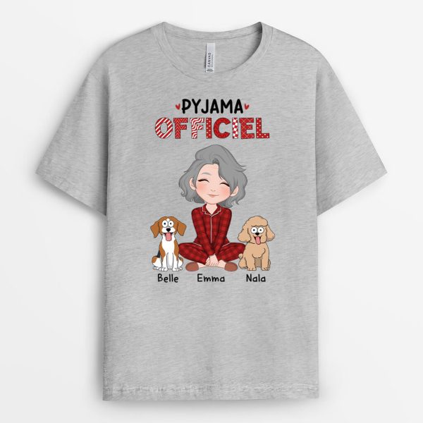 T-shirt Pyjama Officiel Personnalise