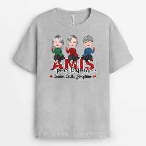 T shirt Soeurs Pour Toujours Personnalise 3
