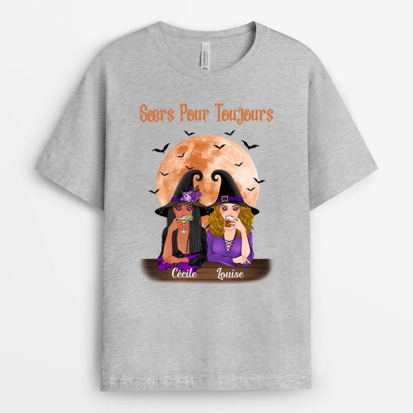 T-shirt Soeurs Pour Toujours Personnalise