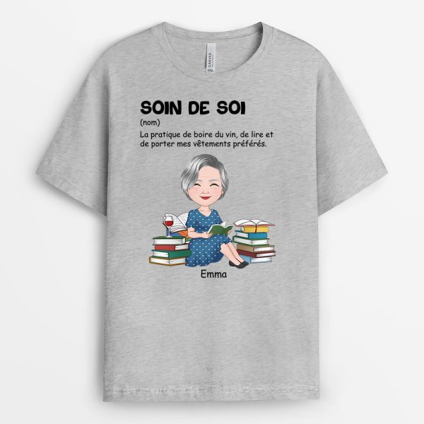 T-shirt Soin De Soi Personnalise