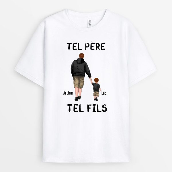 T-shirt Tel Pere Tel Fils – Tel Pere Telle Fille Personnalise