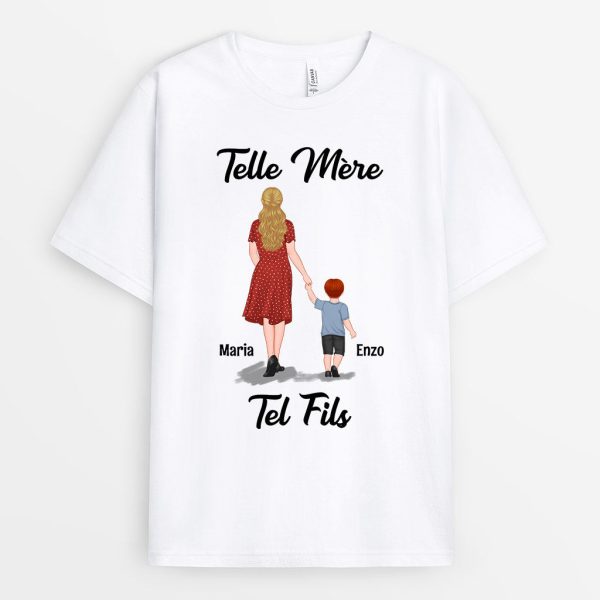 T-shirt Telle Mere Telle Fille Marche Personnalise