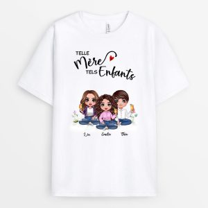 T-shirt Telle Mere Telles Filles, Telle Mere Tels Fils Personnalise
