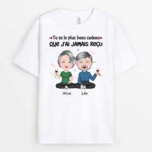 T-shirt Tu Es Le Plus Beau Cadeau Personnalise T-shirt Tu Es Le Plus Beau Cadeau Personnalise