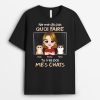 T-shirt Tu N’Es Pas Mes Chats Personnalise