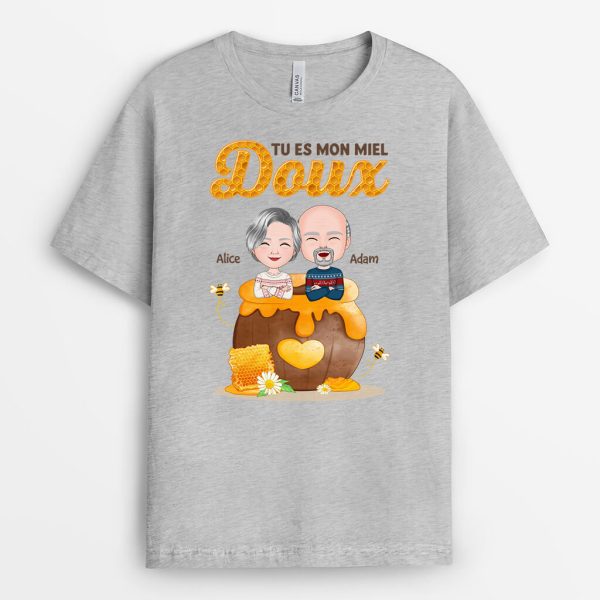 T-shirt Tu es Mon Doux Miel Personnalise