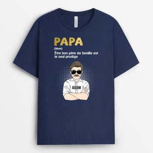 T-shirt Un Papa Normal Mais Plus Cool Personnalise T-shirt Un Papa Normal Mais Plus Cool Personnalise