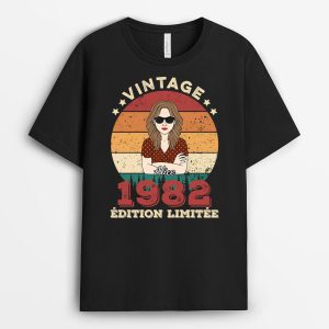 T-shirt Vintage, Edition Limitee Personnalise T-shirt Vintage, Edition Limitee Personnalise