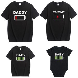 Tee Shirt Batterie Famille Tee Shirt Batterie Famille