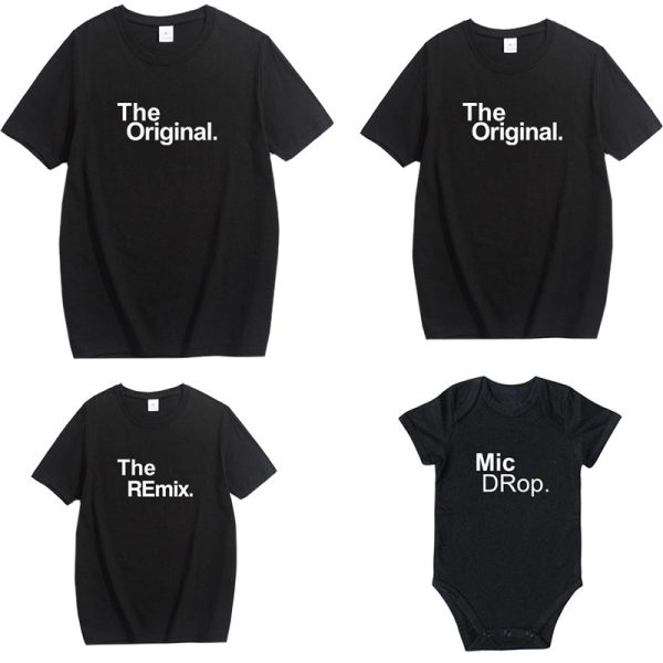 Tee Shirt Famille Original Remix