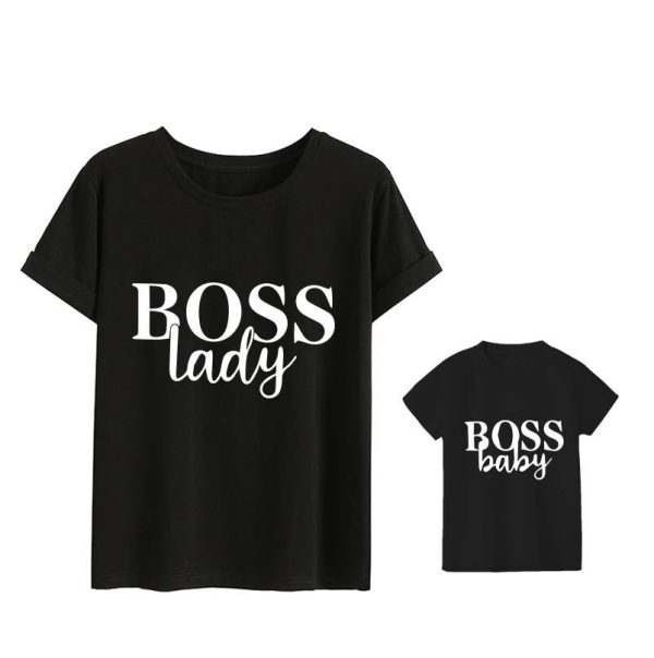 Tee Shirt Mere Fille BOSS