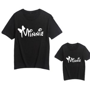Tee Shirt Minnie Mere Fille Tee Shirt Minnie Mere Fille