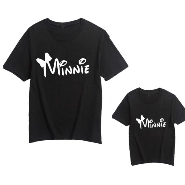 Tee Shirt Minnie Mere Fille