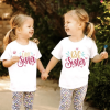 Tee shirt assorti pour petites soeurs