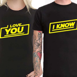 Tee shirt couple I love you Tee shirt couple I love you