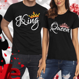 Tee shirt couple a la mode Tee shirt couple a la mode