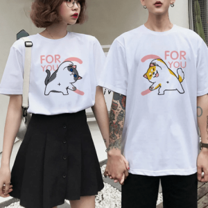 Tee shirt couple adorable