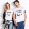 Tee shirt couple cadeau de mariage