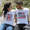 Tee shirt couple coup de coeur