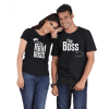 Tee shirt couple le vrai boss