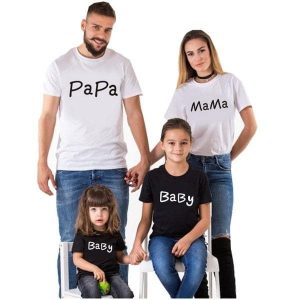 Tee shirt famille assorti Tee shirt famille assorti