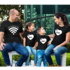 Tee shirt famille assorti Wifi