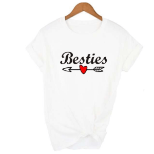 Tee shirt meilleure amie Besties 3