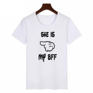 Tee shirt meilleure amie Mickey 2 Tee shirt meilleure amie Mickey 3